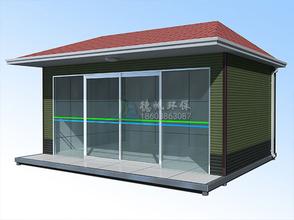 金屬雕花板崗亭